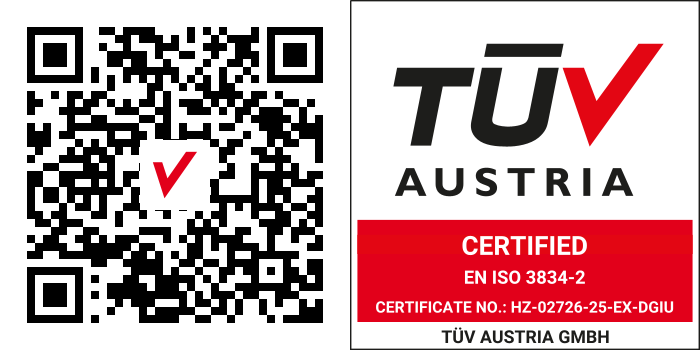 Certificazione ISO 3834