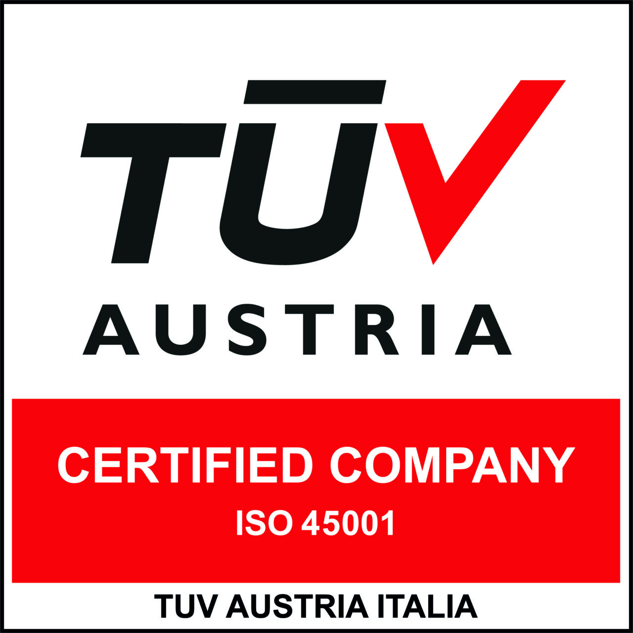 Certificazione ISO 45001